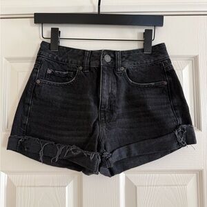 Garage Denim Mom Shorts